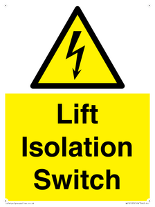 Lift Isolation Switch